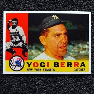 1960 Yogi Berra New York Yankees HOF Baseball Card Mint Condition